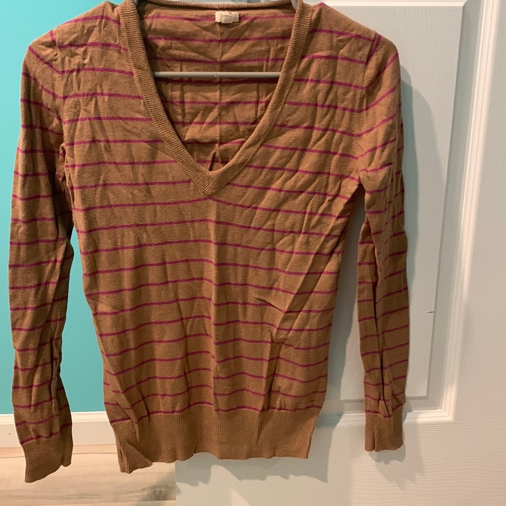 J. Crew Striped Sweater